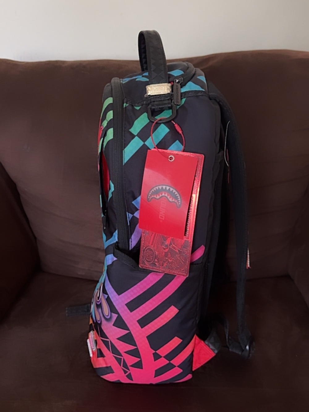 Sprayground Powerpuff Girls Neon Multi-Color Backpack - Picture 2 of 5